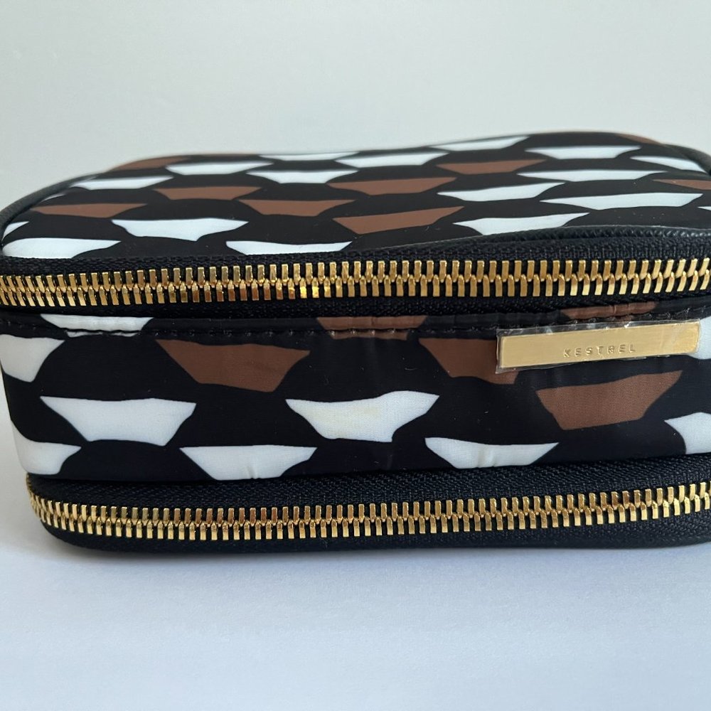 KESTREL Jewelry Duo Zip Travel Bag Box